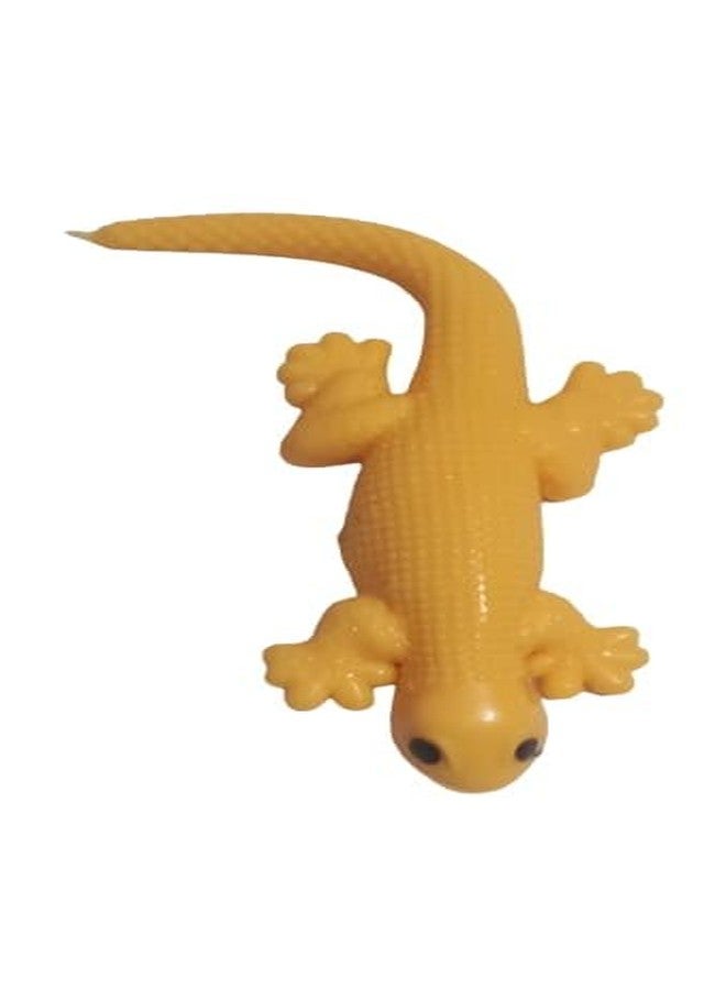 FULLFILLS Real Looking Rubber Lizard Toy Multicolour (Pack of 3 Piece) - Image 2